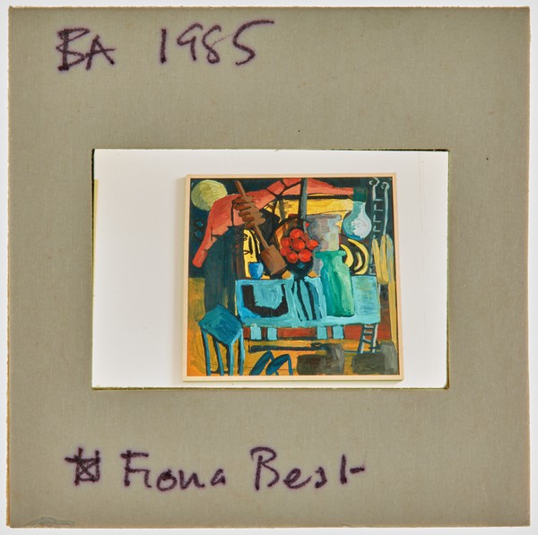 1985 BA Degree Show Slide - 'Fiona Best'