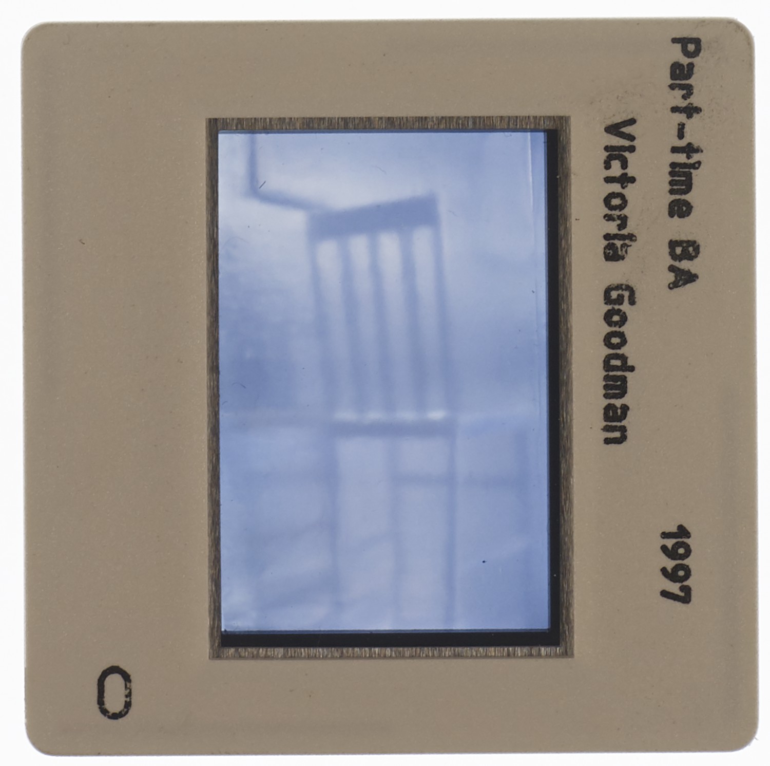 1997 Part-Time BA Degree Show Slide - 'Victoria Goodman'