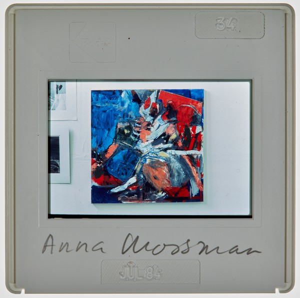 1984 2nd Year Degree Show Slide - 'A Mossman'