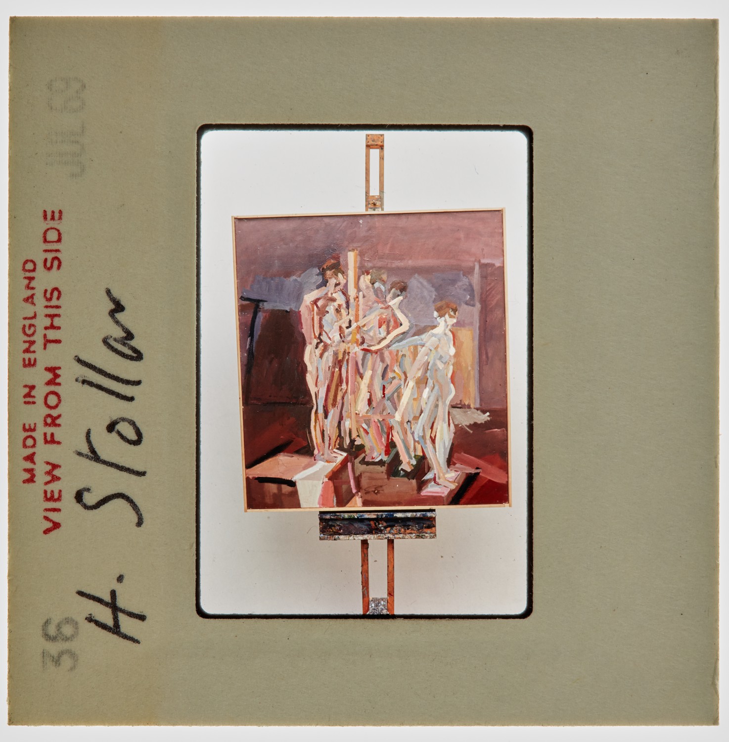 1969 Diploma in Painting Degree Show Slide - 'H Stollar'
