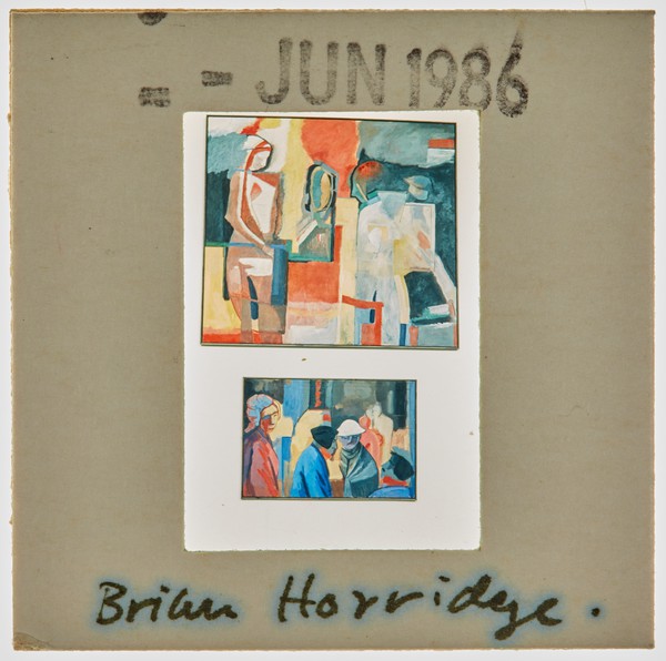 1986 BA Degree Show Slide - 'Brian Horridge'