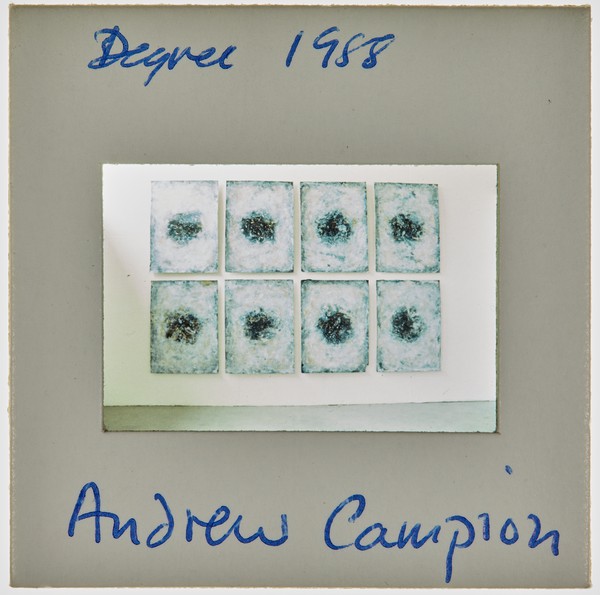 1988 BA Painting Degree Show Slide - 'Andrew Campion'