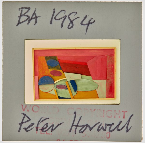 1984 BA Degree Show Slide - 'Peter Horwell'