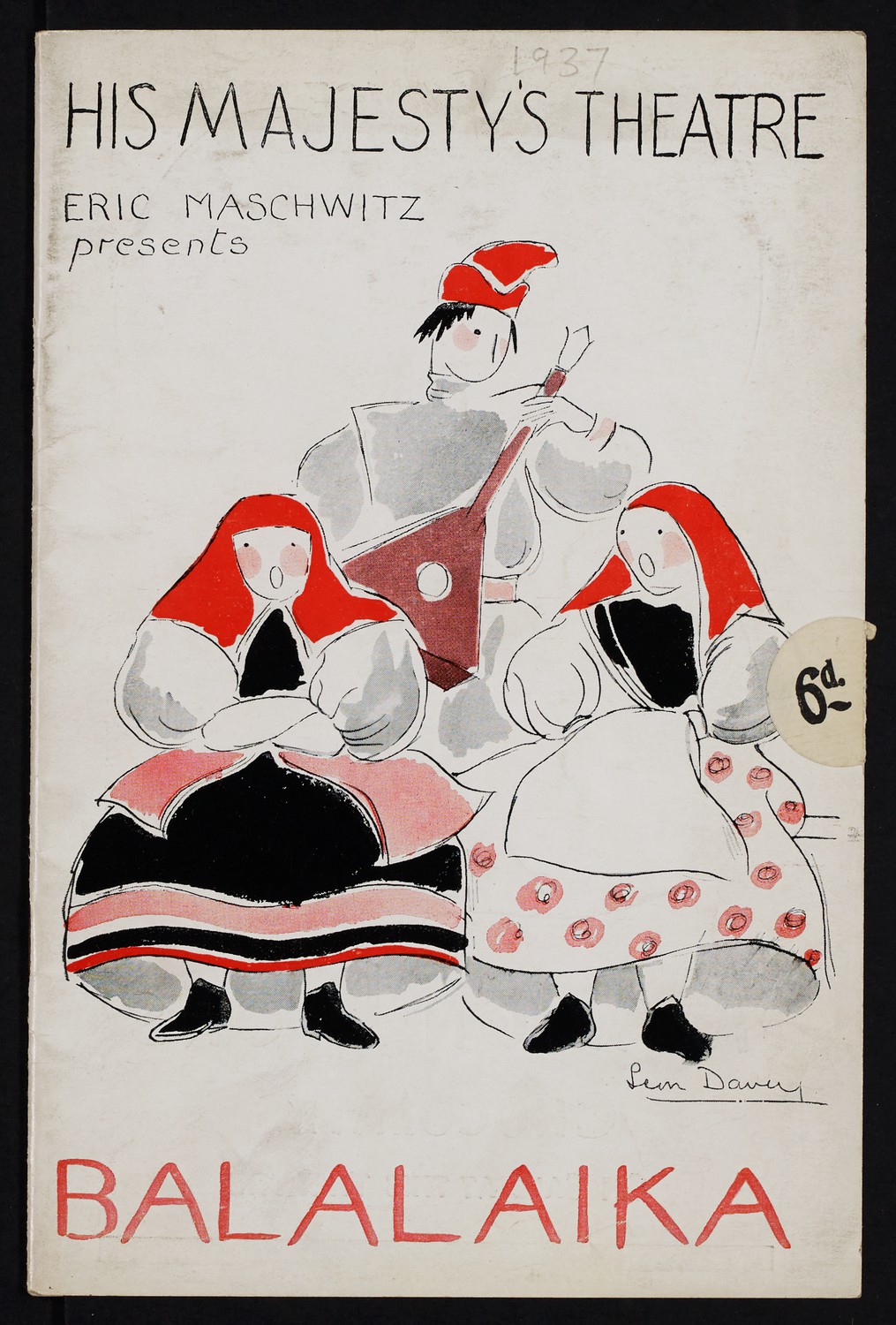 Balalaika / - [book and lyrics by Eric Maschwitz]. - His Majesty's Theatre