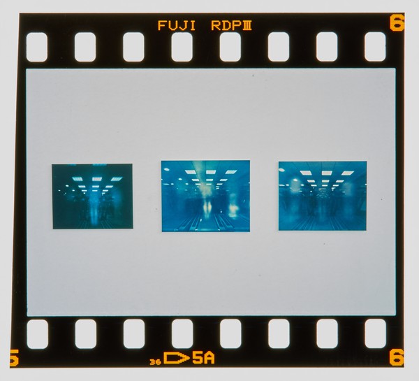 2001 BA Painting Degree Show Slide - Creator unknown