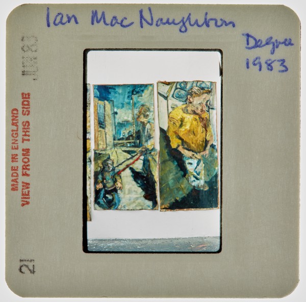 1983 BA Degree Show Slide - 'Ian MacNaughton'