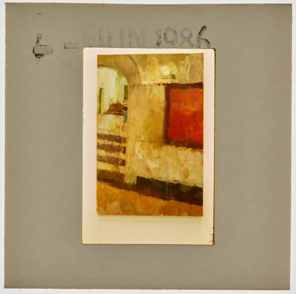 1986 BA Degree Show Slide - Creator unknown