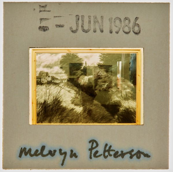 1986 BA Degree Show Slide - 'Melvyn Petterson'