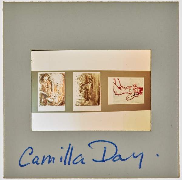 1988 BA Painting Degree Show Slide - 'Camilla Day'