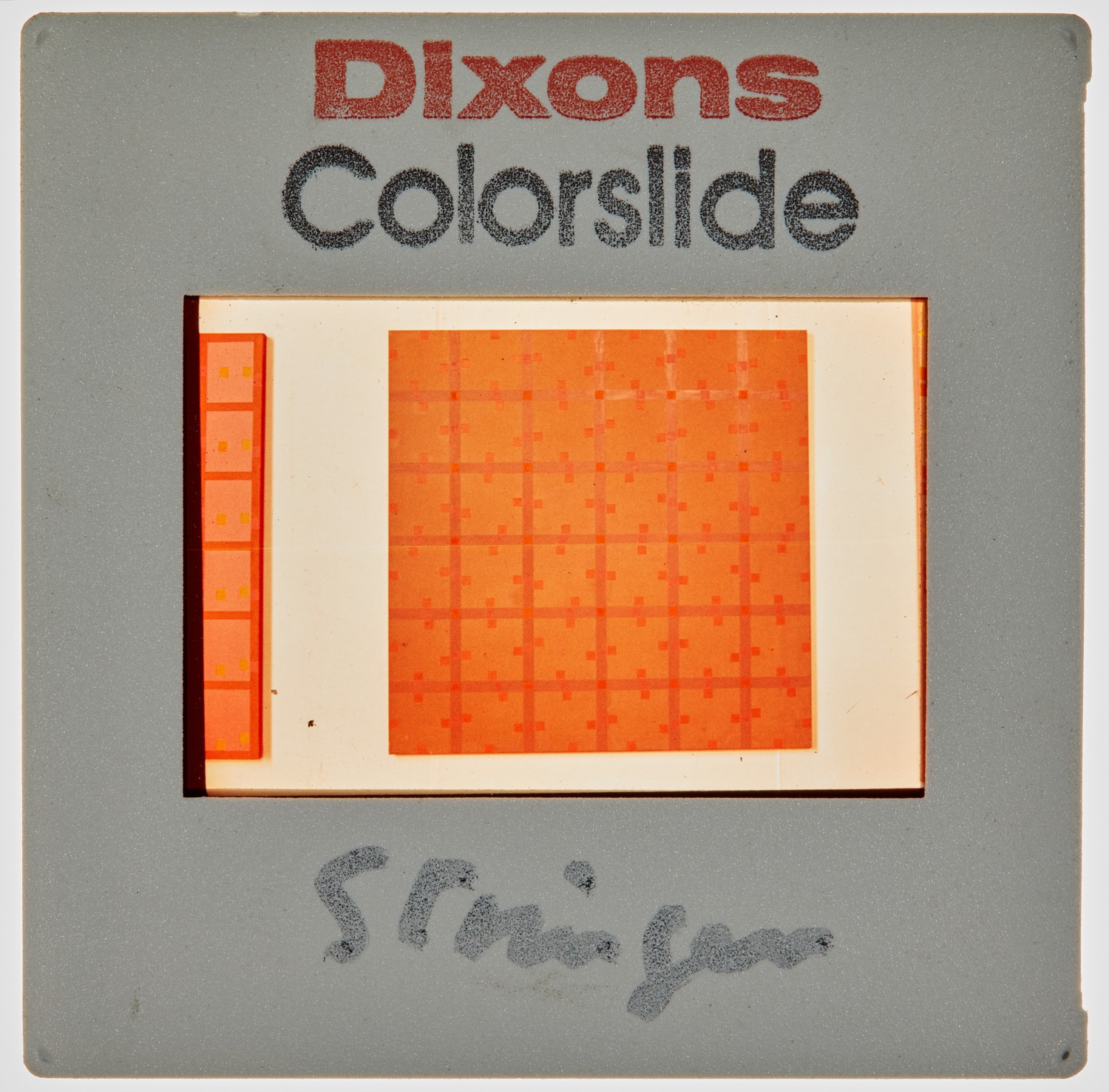 1975 BA Assessment Degree Show Slide - 'Stringer'