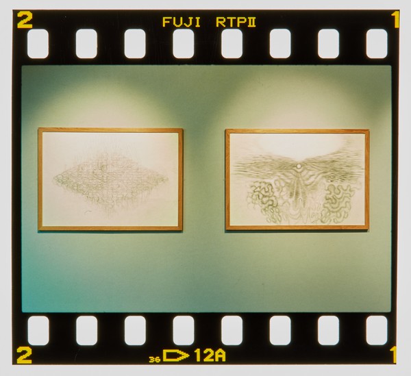 2001 BA Drawing Degree Show Slide - Creator unknown