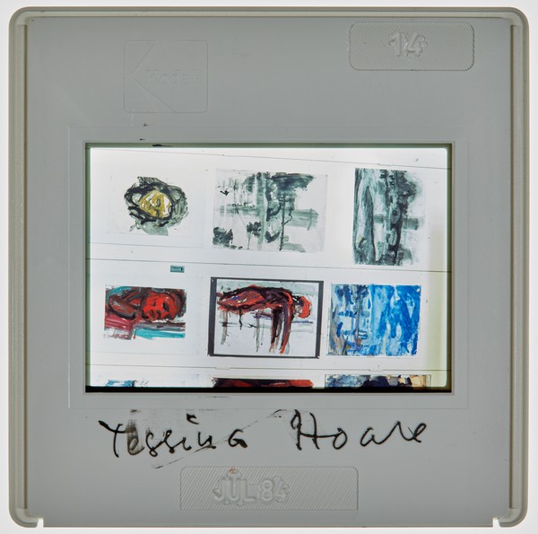 1984 2nd Year Degree Show Slide - 'Tessina Hoare'