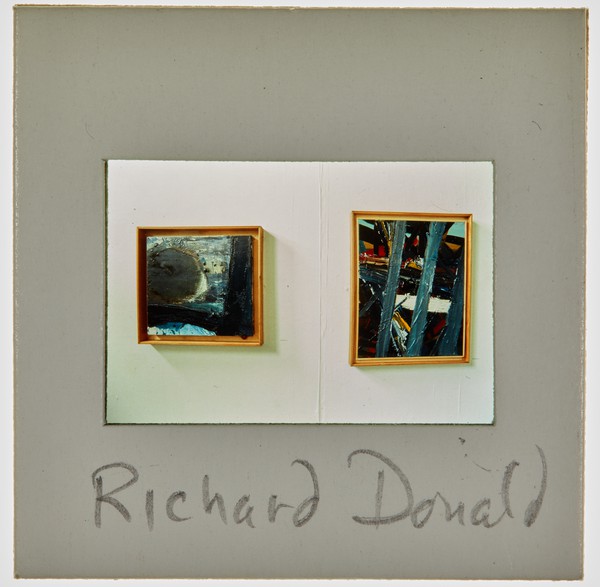 1989 BA Degree Show Slide - 'Richard Donald'