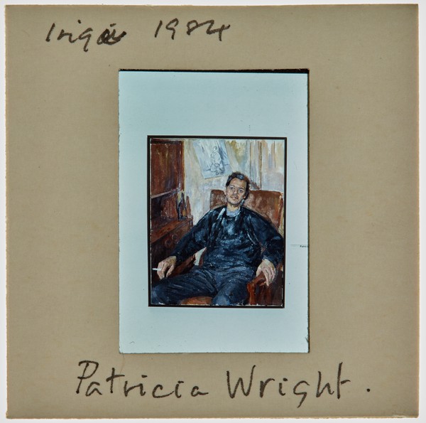 1984 Iraqi Exhibition Slide - 'Patricia Wright'