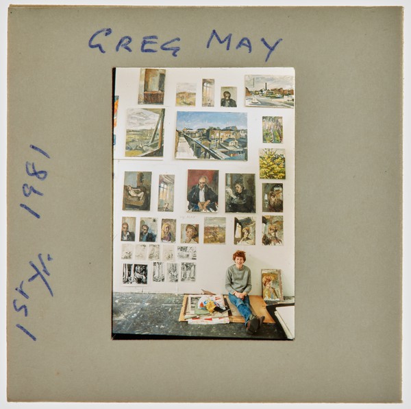 1981 1st Year Degree Show Slide - 'Greg May'