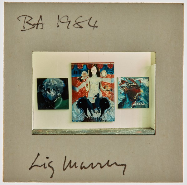 1984 BA Degree Show Slide - 'Liz Murray'