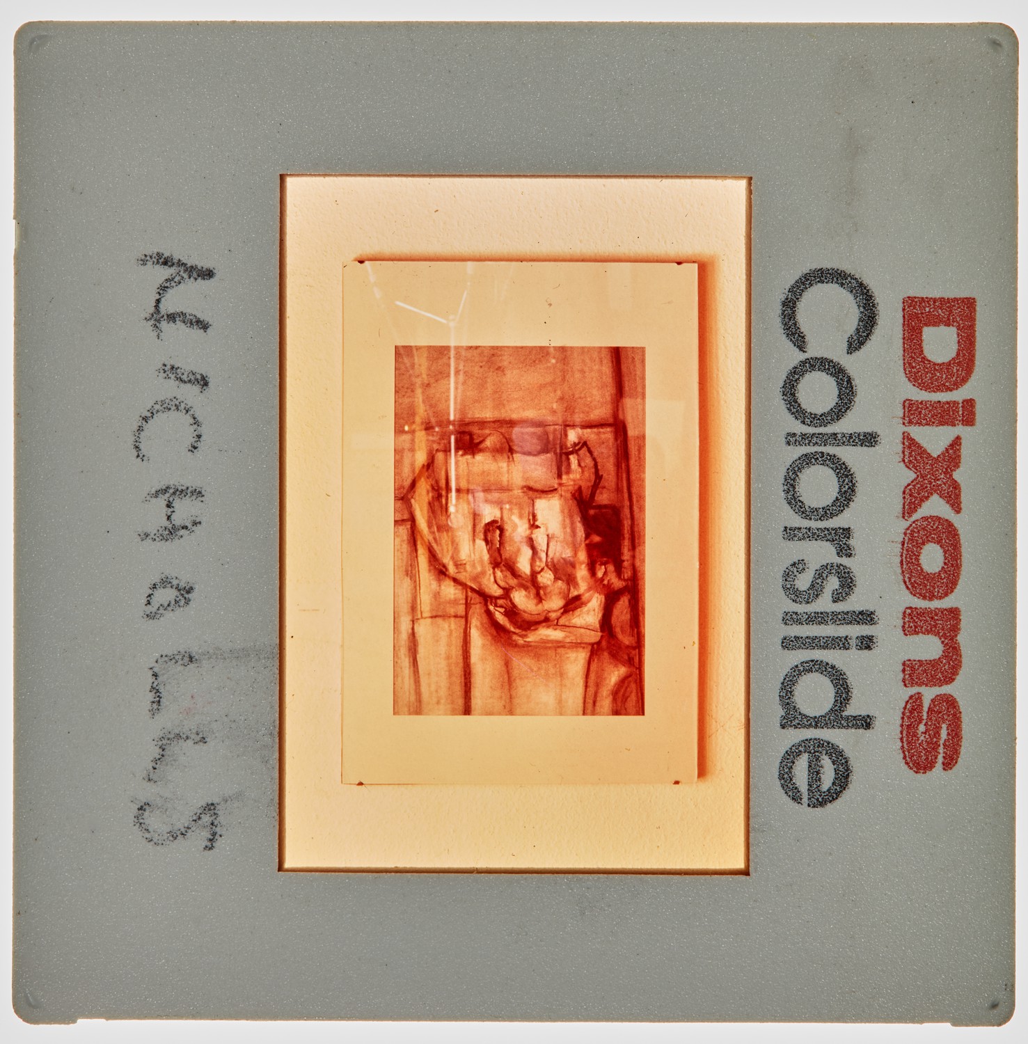 1975 BA Assessment Degree Show Slide - 'Nicholls'
