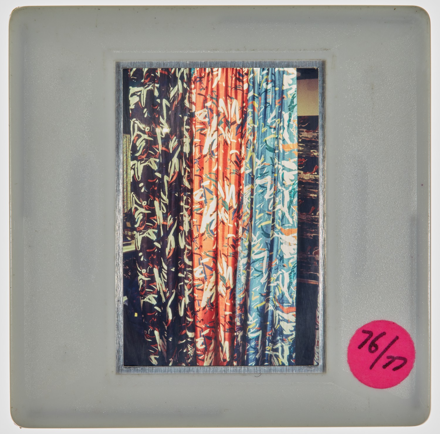 1977 3rd Year Degree Show Slide - Creator unknown