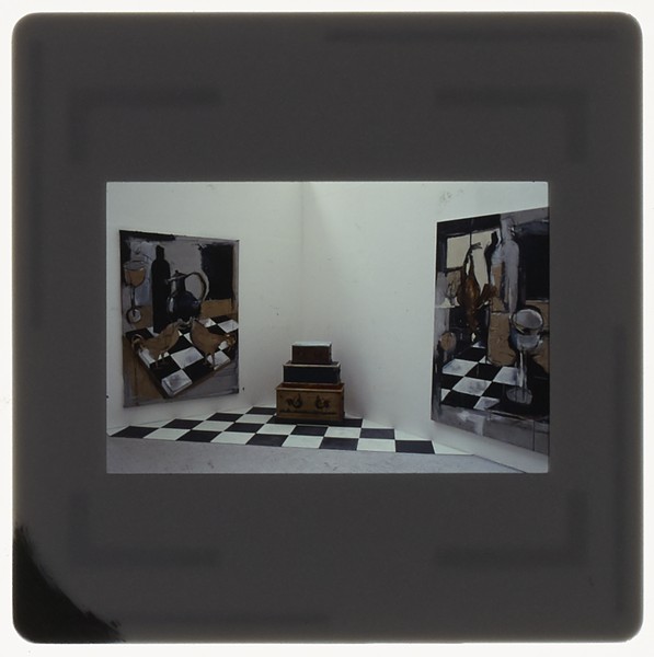 1989 BA Painting Degree Show Slide - Creator unknown