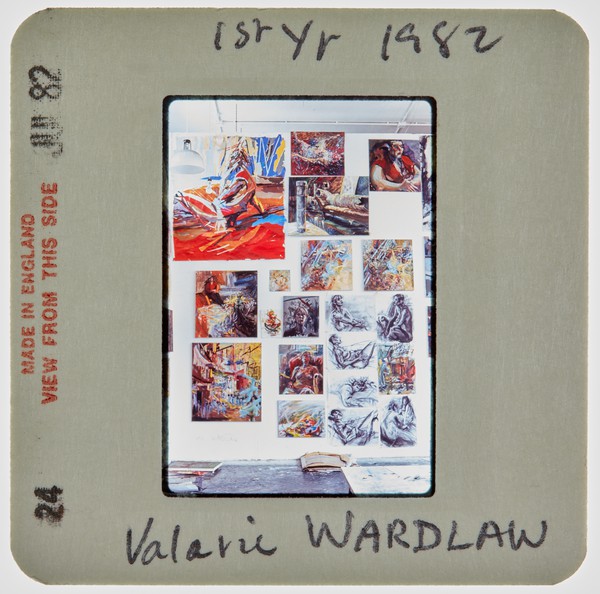 1982 1st Year Summer Exhibition Slide - 'Valerie Wardlaw'