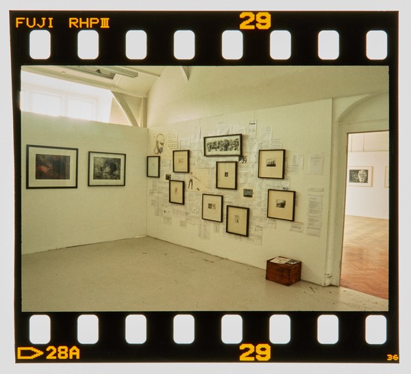 2001 MA Printmaking Degree Show Slide - Creator unknown