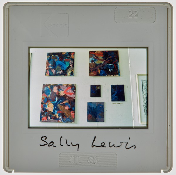 1984 2nd Year Degree Show Slide - 'Sally Lewis'