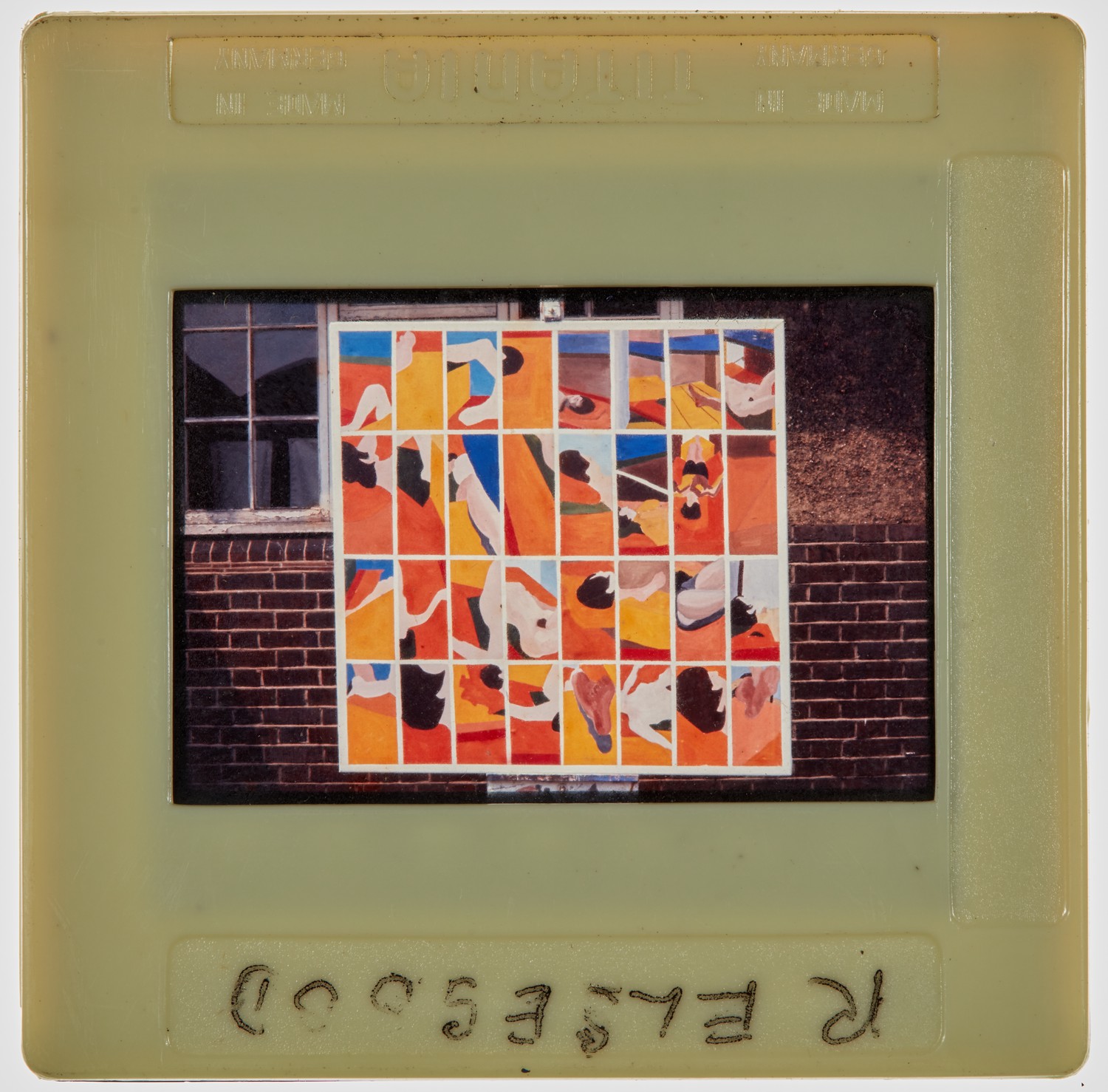 1968 Diploma in Painting Degree Show Slide - 'R Elsegood'