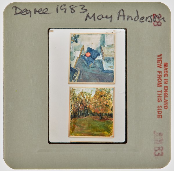 1983 BA Degree Show Slide - 'May Anderson'