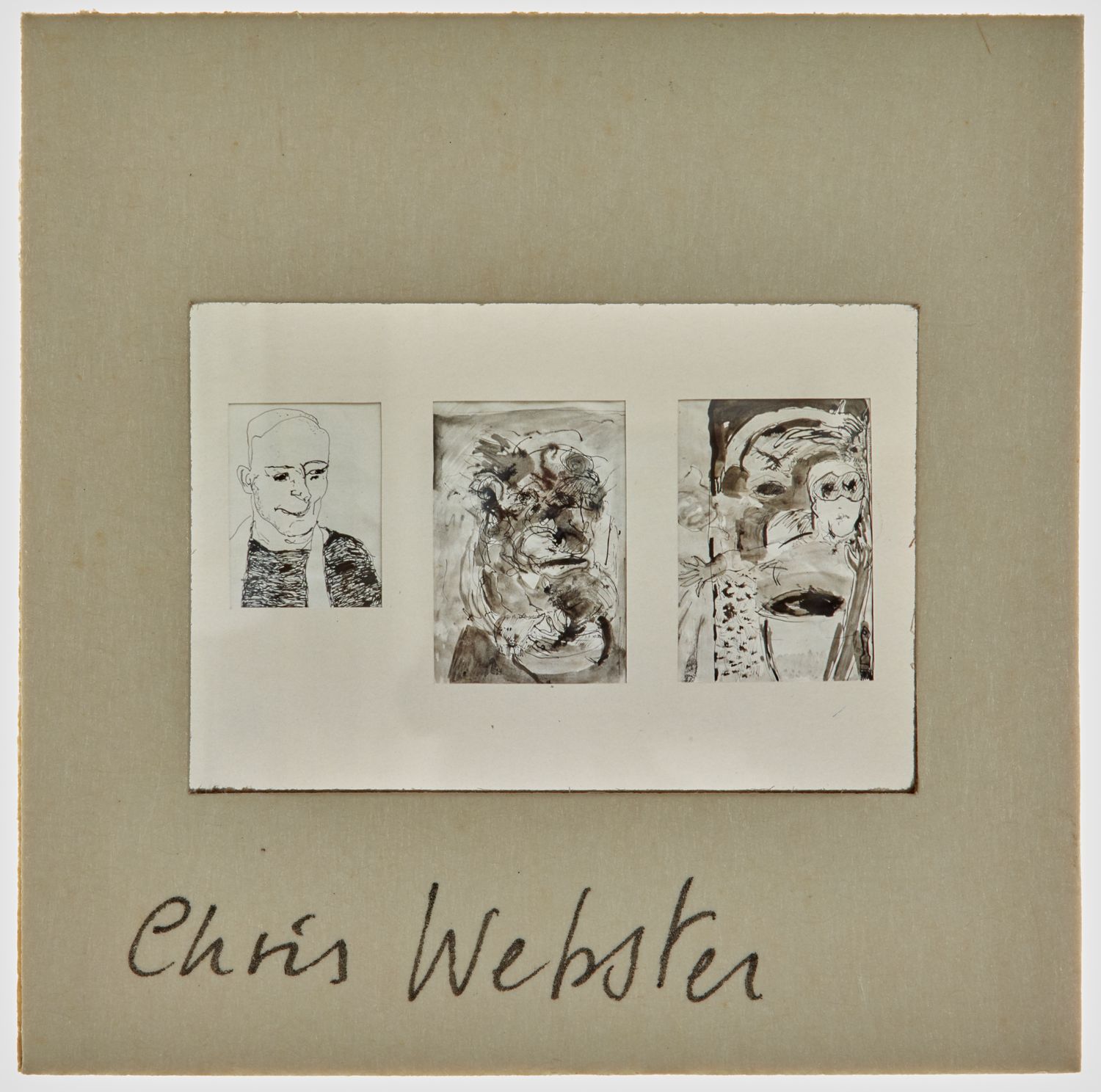 1986 South London Gallery Exhibition Slide - 'Chris Webster'