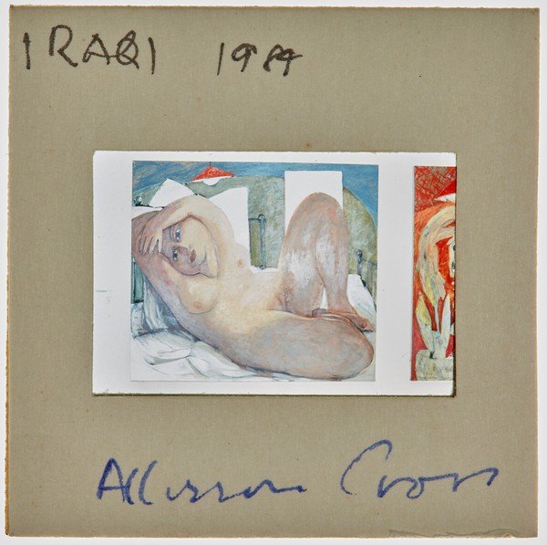 1984 Iraqi Exhibition Slide - 'Allison Cross'