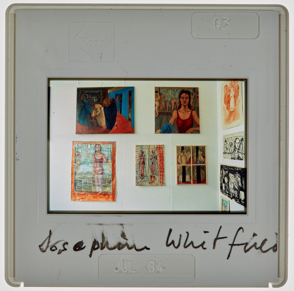 1984 2nd Year Degree Show Slide - 'Josephine Whitfield'