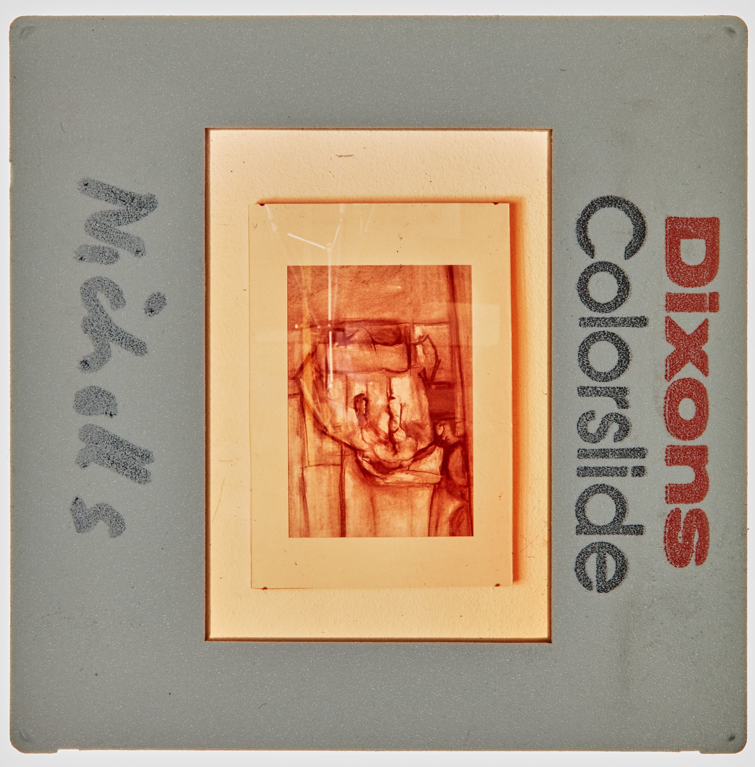 1975 BA Assessment Degree Show Slide - 'Nicholls'