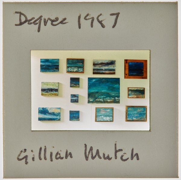 1987 BA Degree Show Slide - 'Gillian Mutch'