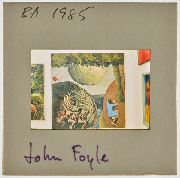 1985 BA Degree Show Slide - 'John Foyle'