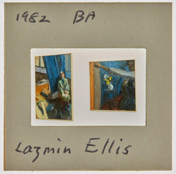 1982 BA Degree Show Slide - 'Lasmin Ellis'