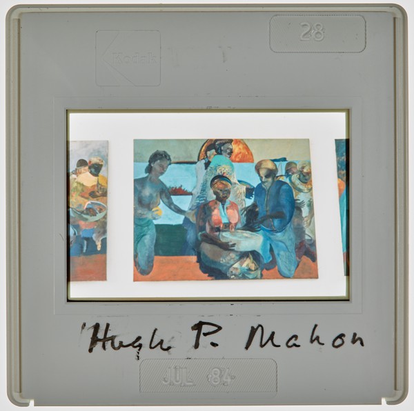 1984 2nd Year Degree Show Slide - 'Hugh P Mahon'