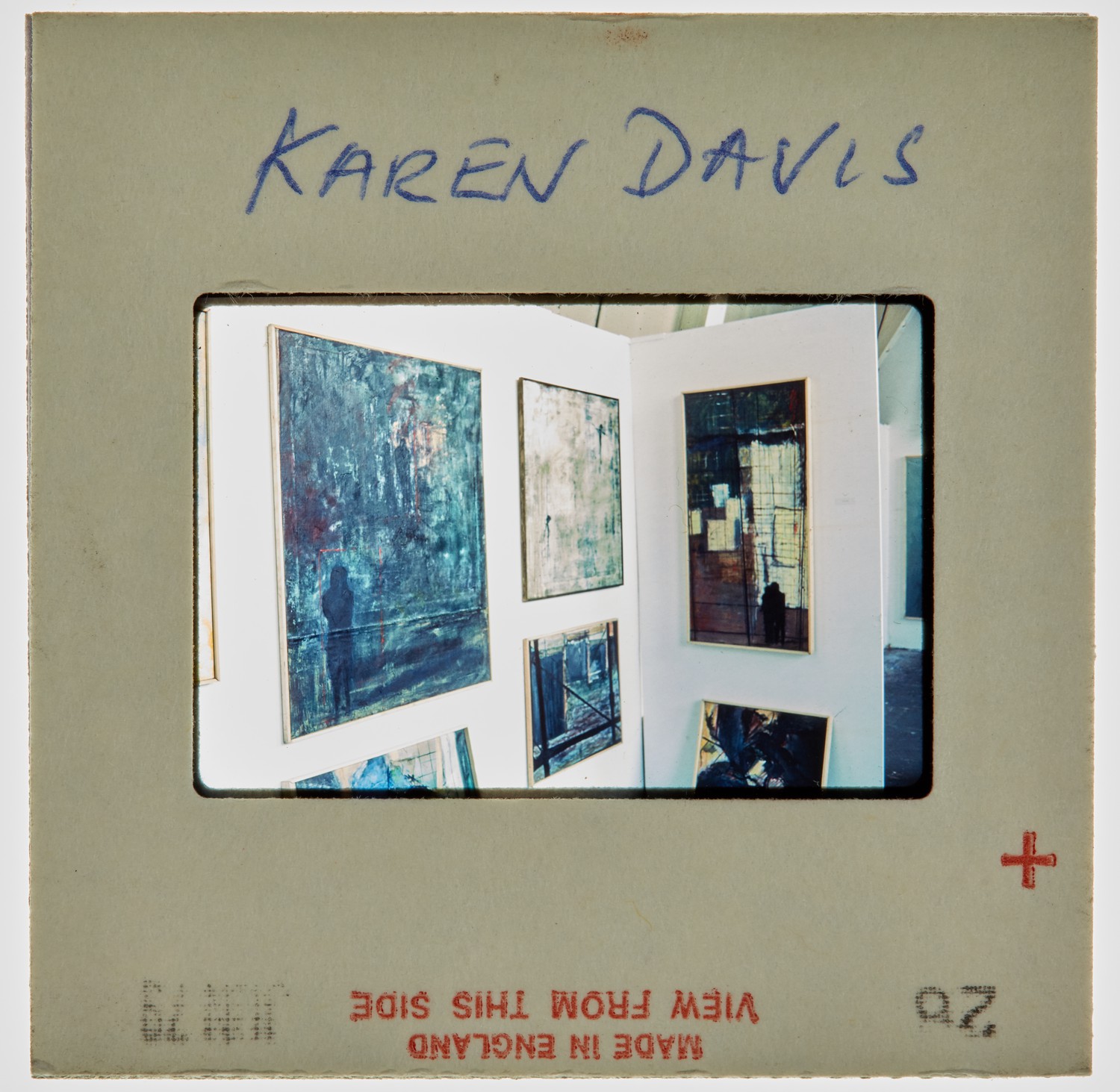 1979 BA Degree Show Slide - 'Karen Davis'