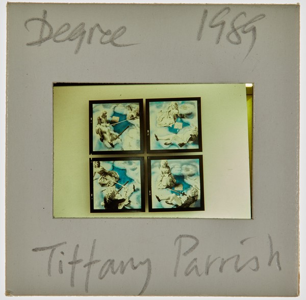 1989 BA Degree Show Slide - 'Tiffany Parrish'
