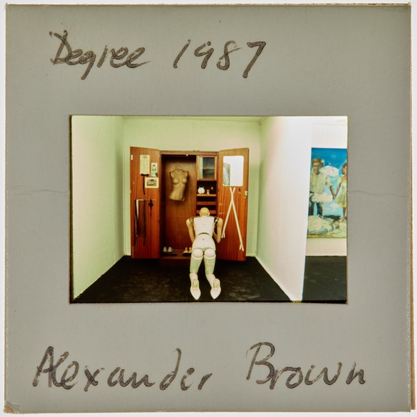 1987 BA Degree Show Slide - 'Alexander Brown'