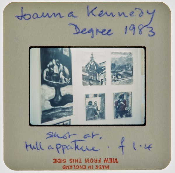 1983 BA Degree Show Slide - 'Joanna Kennedy'