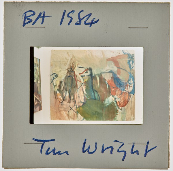 1984 BA Degree Show Slide - 'Tim Wright'