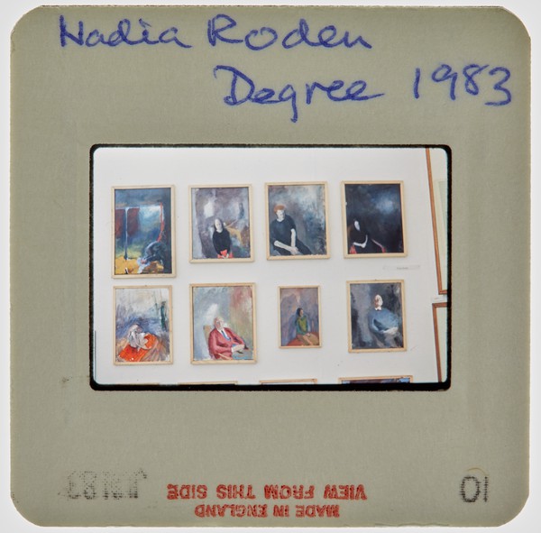 1983 BA Degree Show Slide - 'Nadia Roden'