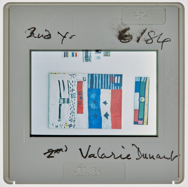 1984 2nd Year Degree Show Slide - 'Valerie Dunant'