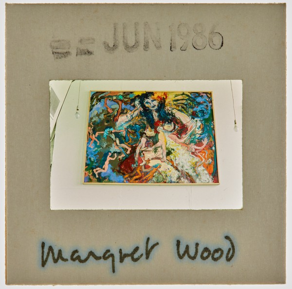 1986 BA Degree Show Slide - 'Margret Wood'