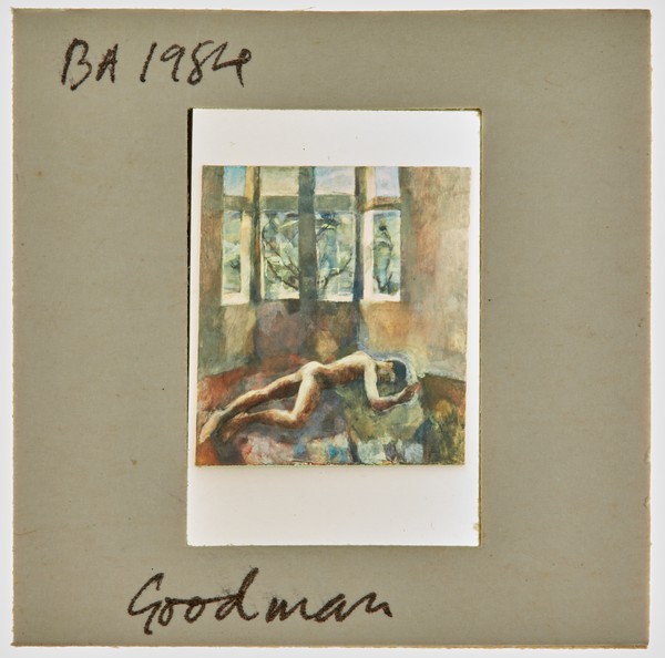 1984 BA Degree Show Slide - 'Goodman'