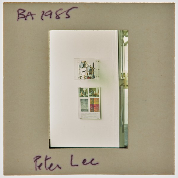 1985 BA Degree Show Slide - 'Peter Lee'