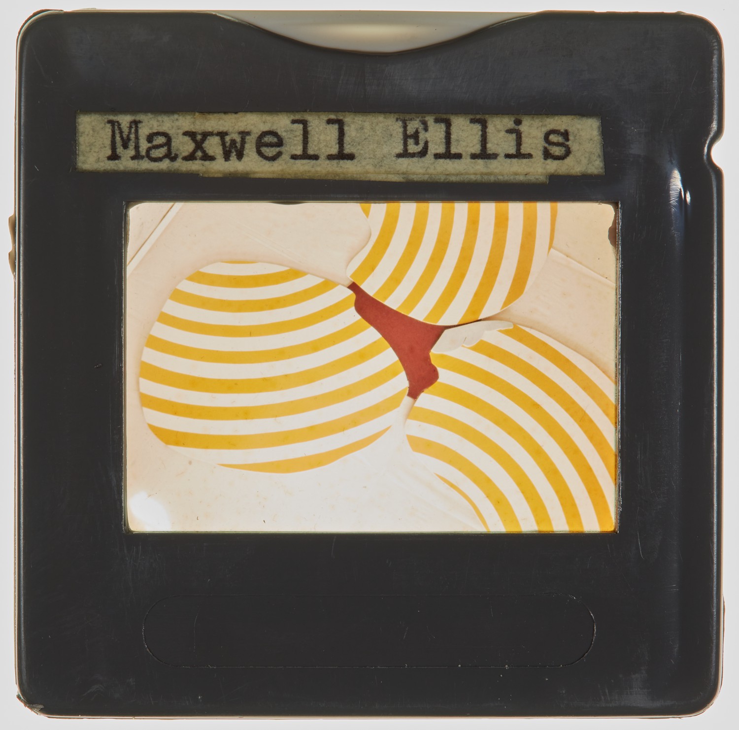 1971 Diploma in Painting Degree Show Slide - 'Maxwell Ellis'