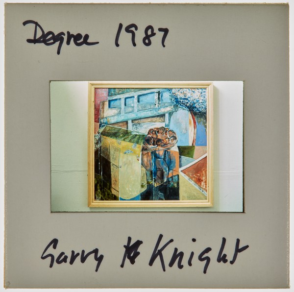 1987 BA Degree Show Slide - 'Garry Knight'