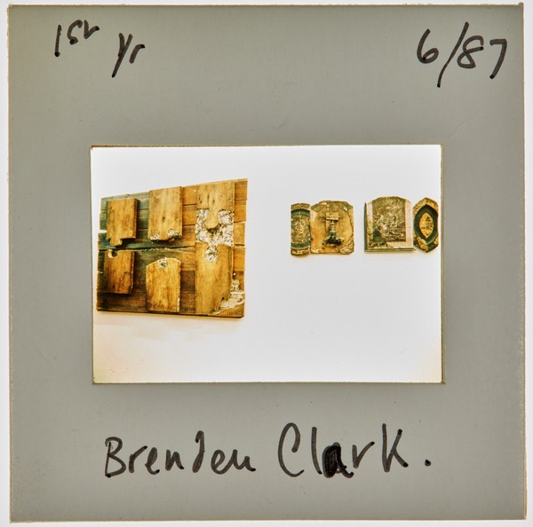 1987 1st Year Degree Show Slide - 'Brendan Clark'