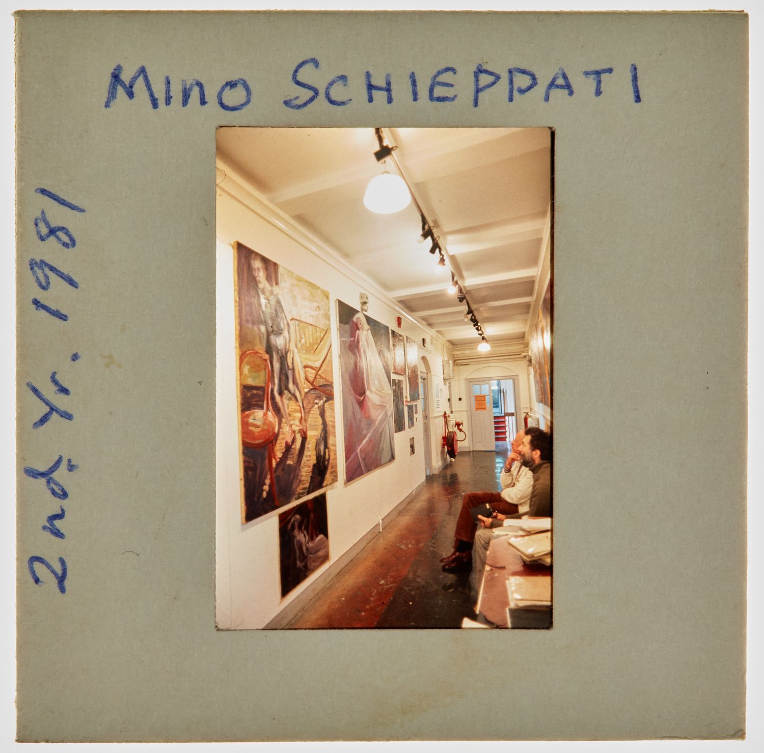 1981 2nd Year Degree Show Slide - 'Mino Schieppati'